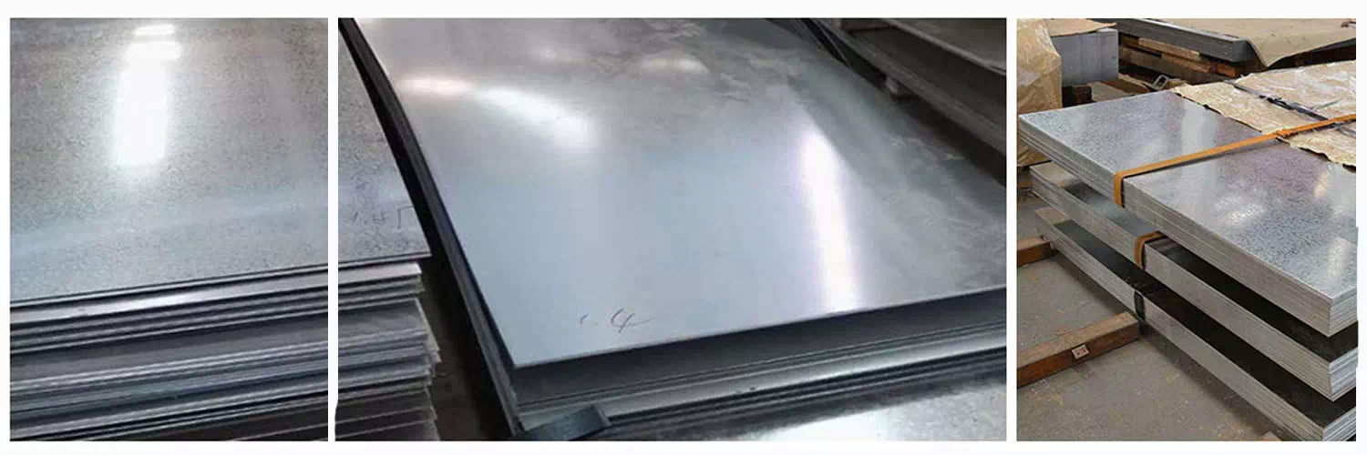 Galvanized steel plate