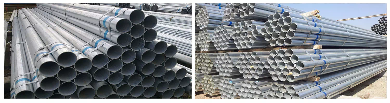 galvanized pipes
