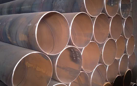 Q235 welded steel pipe is carbon structural steel