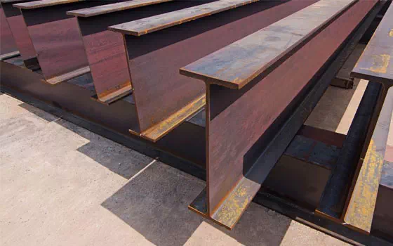 Building material H-shaped steel