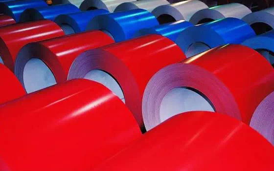 Paint for color coated steel plates