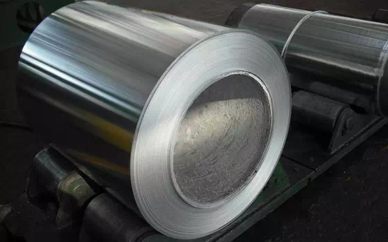 Color coated aluminum roll