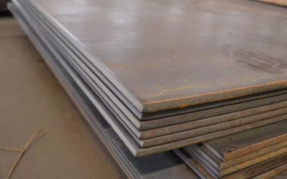 What is carbon steel made of?