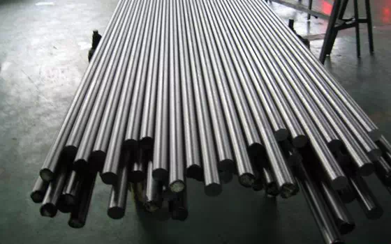 What is alloy steel made of?
