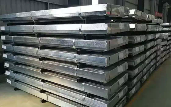 Z30 Z275 Zinc Coated Iron Galvanized Steel Plate data sheets