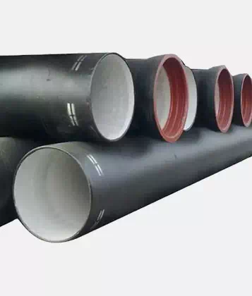 Custom ISO2531 cement lined ductile iron pipe K9 for drinking water pipes