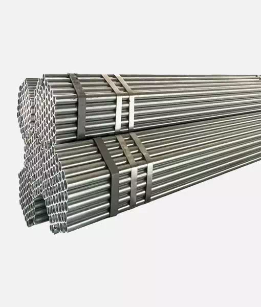 Hot Dip Galvanized Round Steel Pipe GI Pre Galvanized Steel Pipe Galvanized Tube For Construction