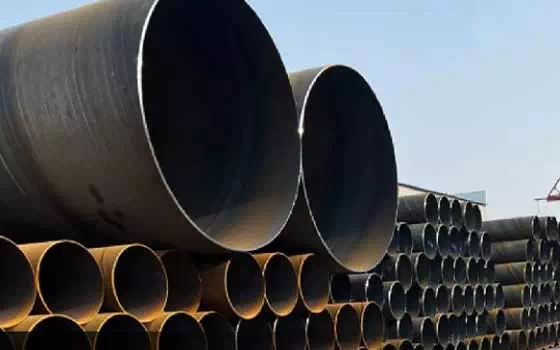 High strength dn600 circular carbon spiral welded pipe