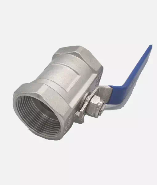 One-piece ball valve