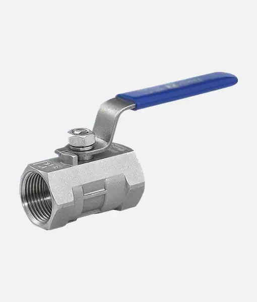 One-piece ball valve