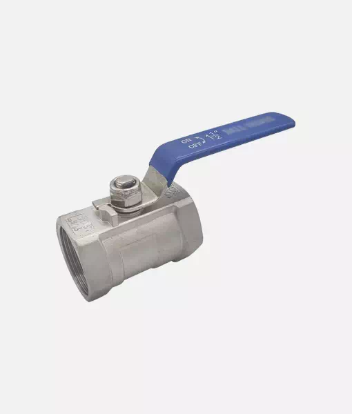 One-piece ball valve